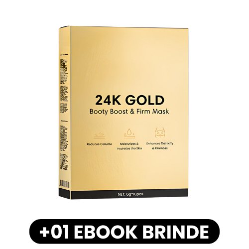 24K Gold - Máscara Anti Celulite - Mania das Coisas24K Gold - Máscara Anti CeluliteMania das Coisas