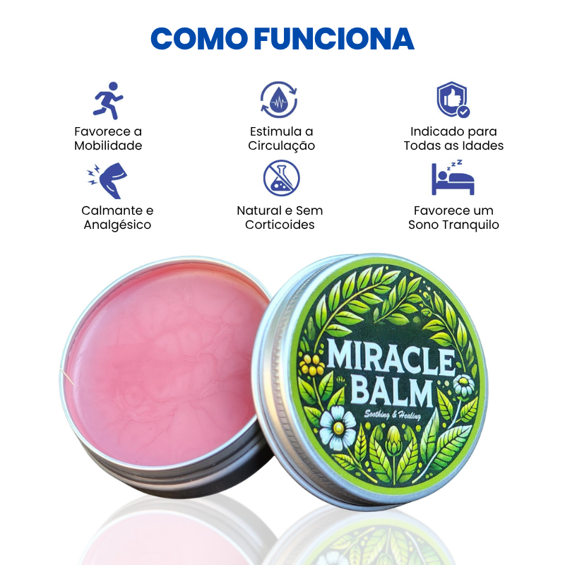 O Poder das Ervas do Miracle Balm