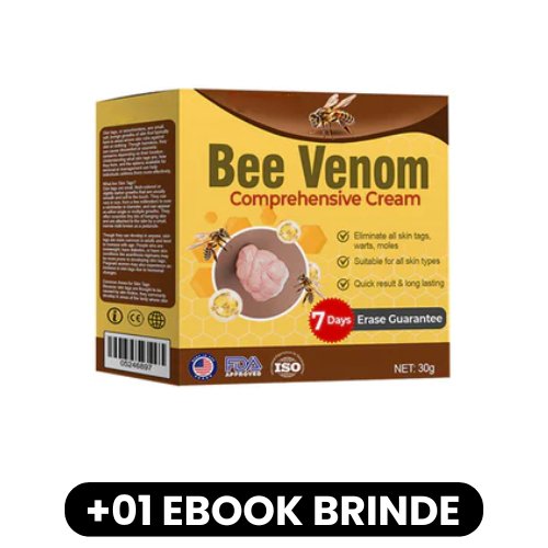 Bee Venom - Creme de Veneno de Abelha - Mania das CoisasBee Venom - Creme de Veneno de AbelhaMania das Coisas