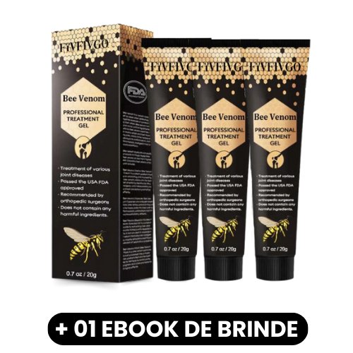 Bee Venom - Gel Calmante para Articulações - Mania das CoisasBee Venom - Gel Calmante para ArticulaçõesMania das Coisas