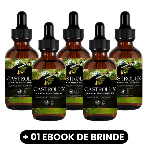 CastroLux - Óleo de Rícino Jamaicano para Crescimento Capilar - Mania das CoisasCastroLux - Óleo de Rícino Jamaicano para Crescimento CapilarMania das Coisas