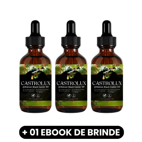 CastroLux - Óleo de Rícino Jamaicano para Crescimento Capilar - Mania das CoisasCastroLux - Óleo de Rícino Jamaicano para Crescimento CapilarMania das Coisas