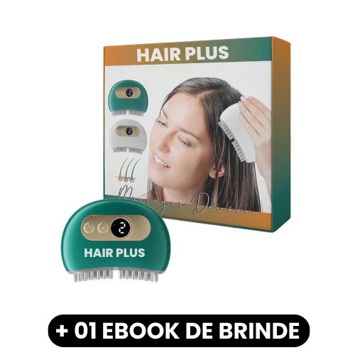 HairPlus - Massageador de Pontos de Acupuntura - Mania das CoisasHairPlus - Massageador de Pontos de AcupunturaMania das Coisas