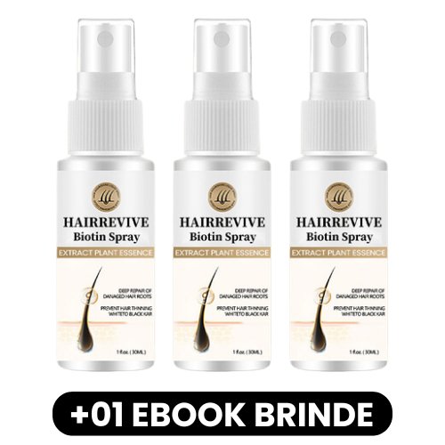 HairRevive - Spray de Biotina - Mania das CoisasHairRevive - Spray de BiotinaMania das Coisas