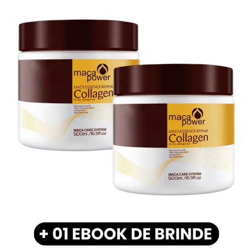 Maca Power - Tratamento Capilar com Colágeno - Mania das CoisasMaca Power - Tratamento Capilar com ColágenoMania das Coisas