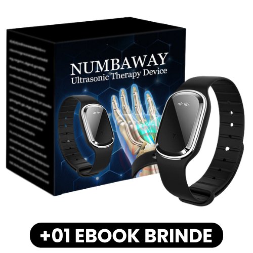 NumbAway - Dispositivo de Terapia Ultrassônica - Mania das CoisasNumbAway - Dispositivo de Terapia UltrassônicaMania das Coisas