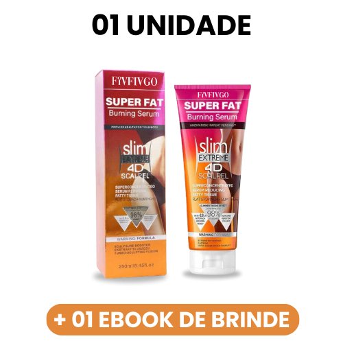 Slim4D™ – Creme Queima Gordura - Mania das CoisasSlim4D™ – Creme Queima GorduraMania das Coisas