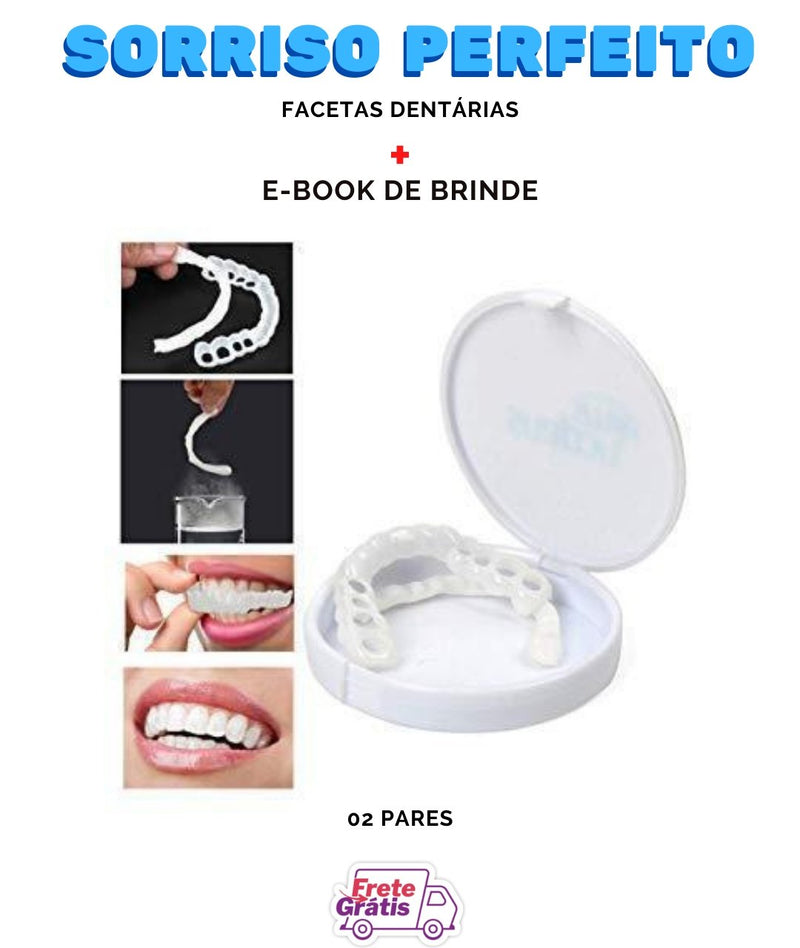 Perfect Smile™ - Dentes brancos superior + inferior - Mania das CoisasPerfect Smile™ - Dentes brancos superior + inferiorMania das Coisas