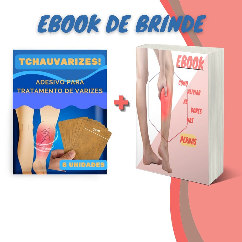 TchauVarizes! - Adesivo para tratamento de varizes + EBOOK GRATUITO - Mania das CoisasTchauVarizes! - Adesivo para tratamento de varizes + EBOOK GRATUITOMania das Coisas